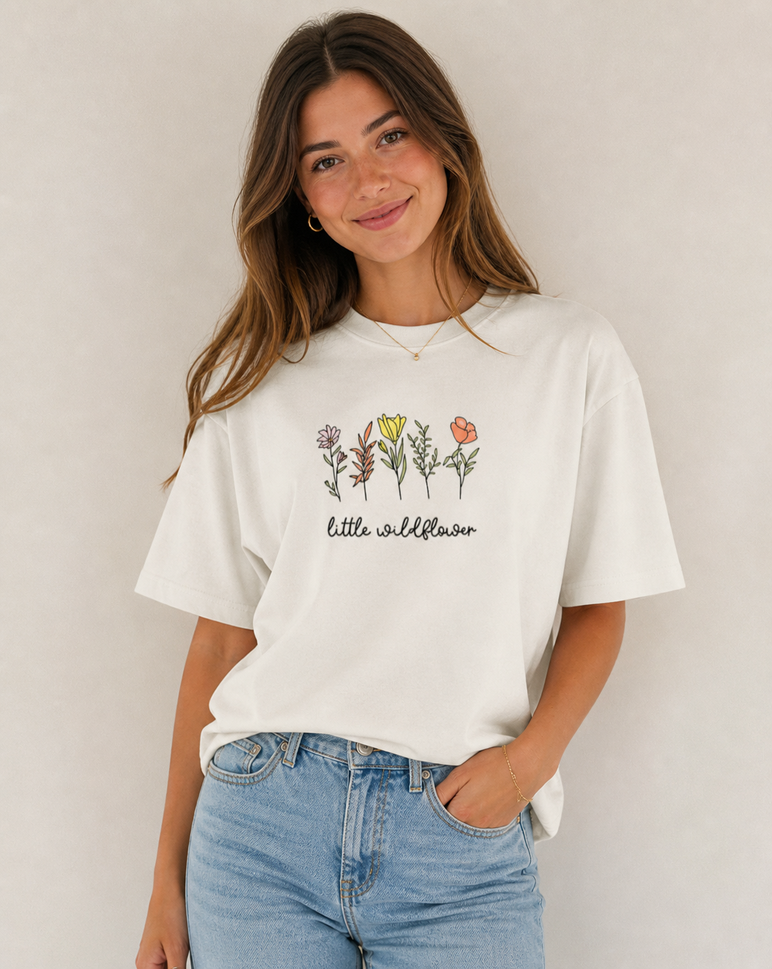 Girls Oversized Classic T-Shirt